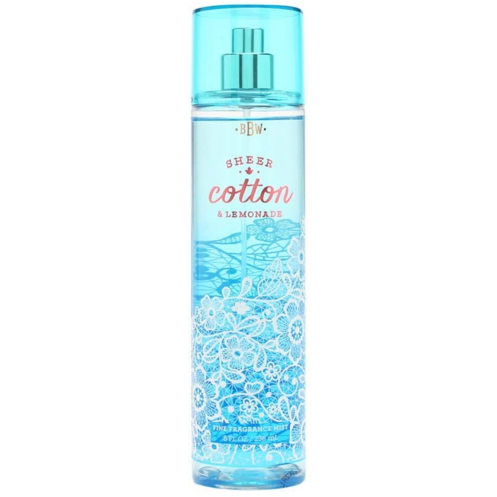 Bath and Body Works Mist Sheer Cotton and Lemonade 8 Oz
